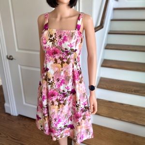 Pink Floral Dress